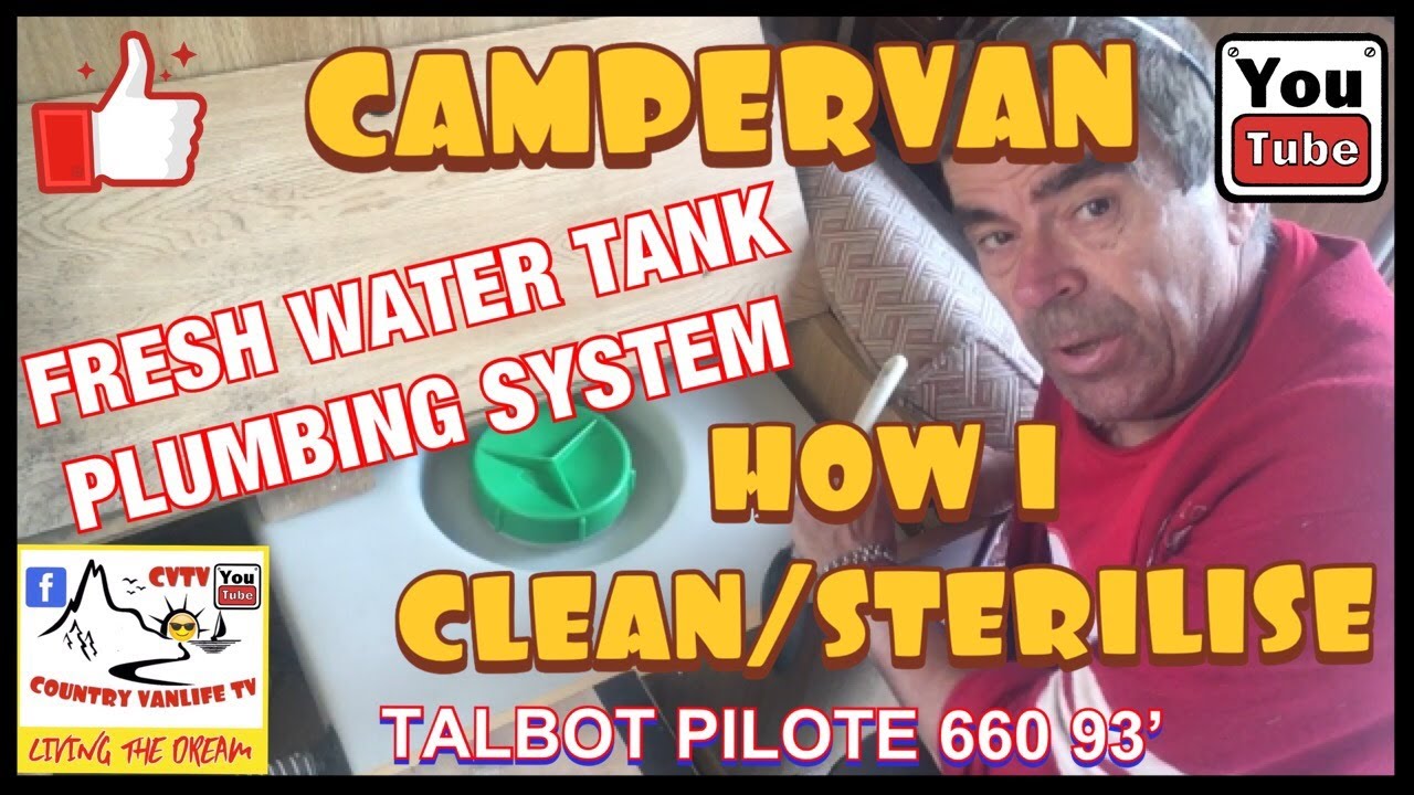 Sterilise My Water Tank and Plumbing System #talbotexpress #vanlife