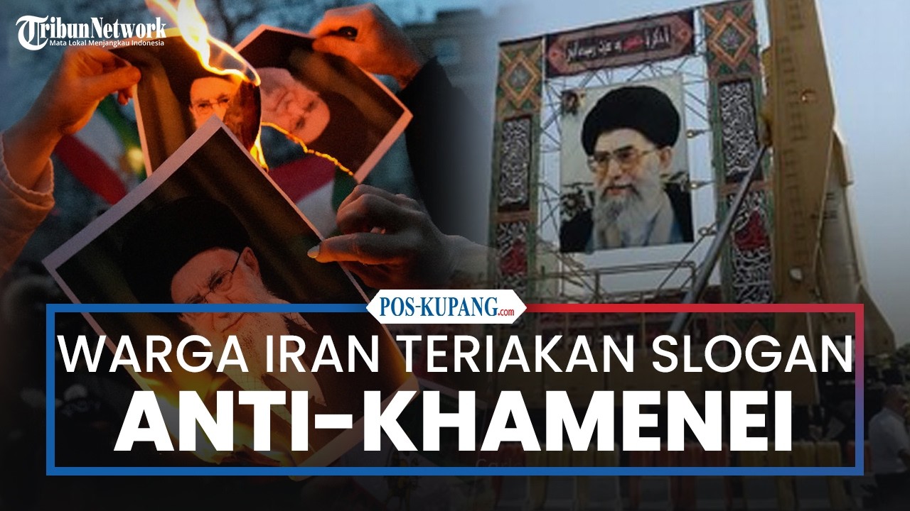 Ramai Slogan Anti-Khamenei di Malam Peringatan Revolusi Iran
