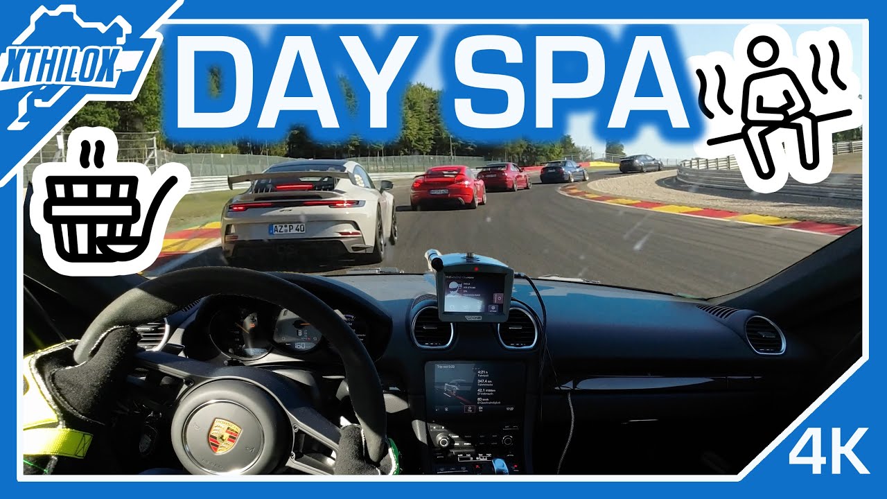 TRACKDAY FUN @circuit_spa_francorchamps - GT4 MR + BMW E46 + 992 GT3 - WARMUP - POV 4K