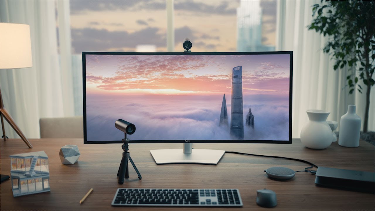 Make the world take notice with the Dell Ultrasharp Webcam