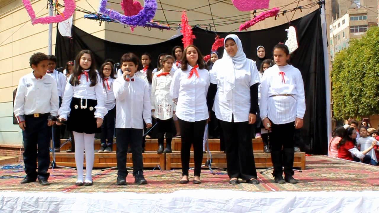 Mother's Day 2013 Riada American School Choir: امي ثم امي