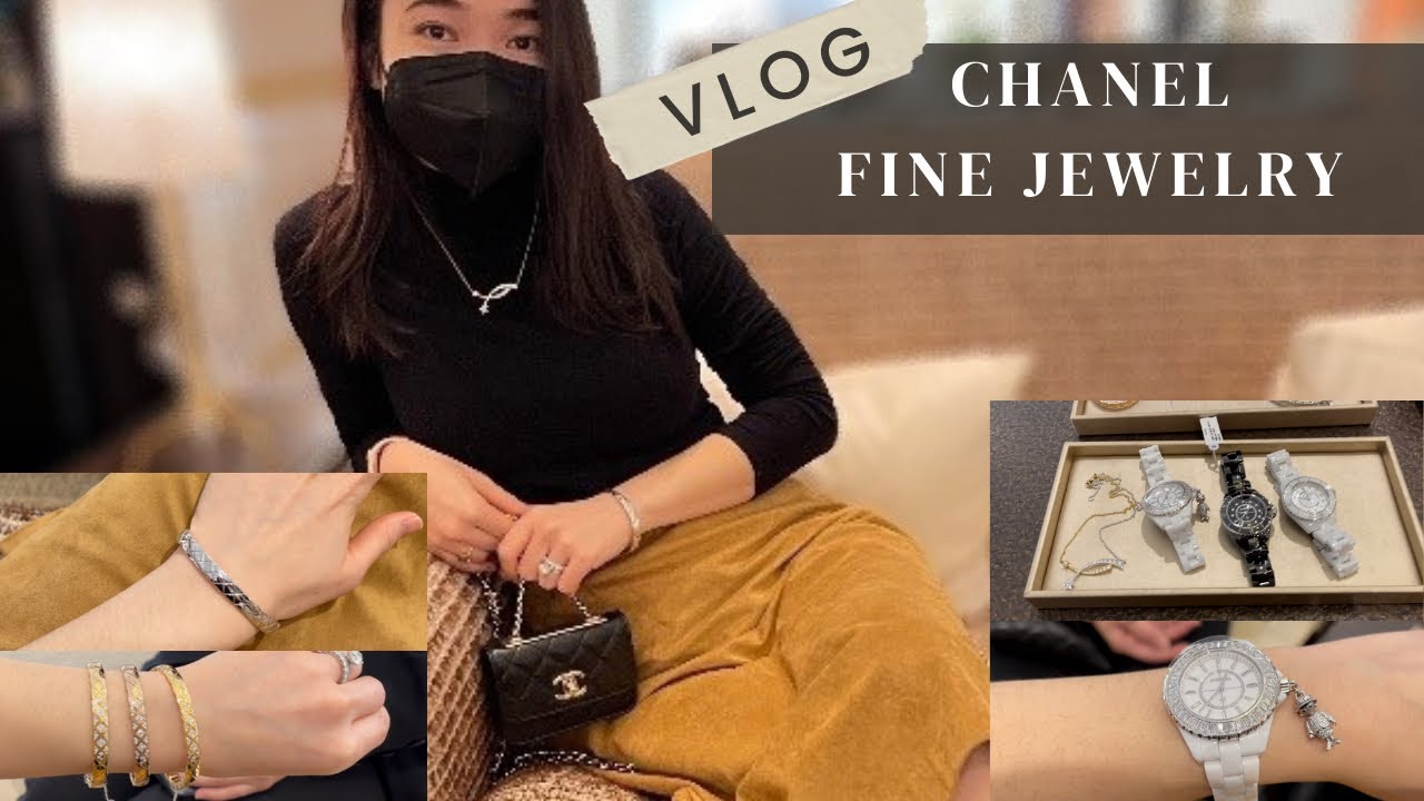 CHANEL FINE JEWELRY VLOG | COCO CRUSH Collection | J12 and LIMITED EDITION WATCHES 😍🥰😋😋