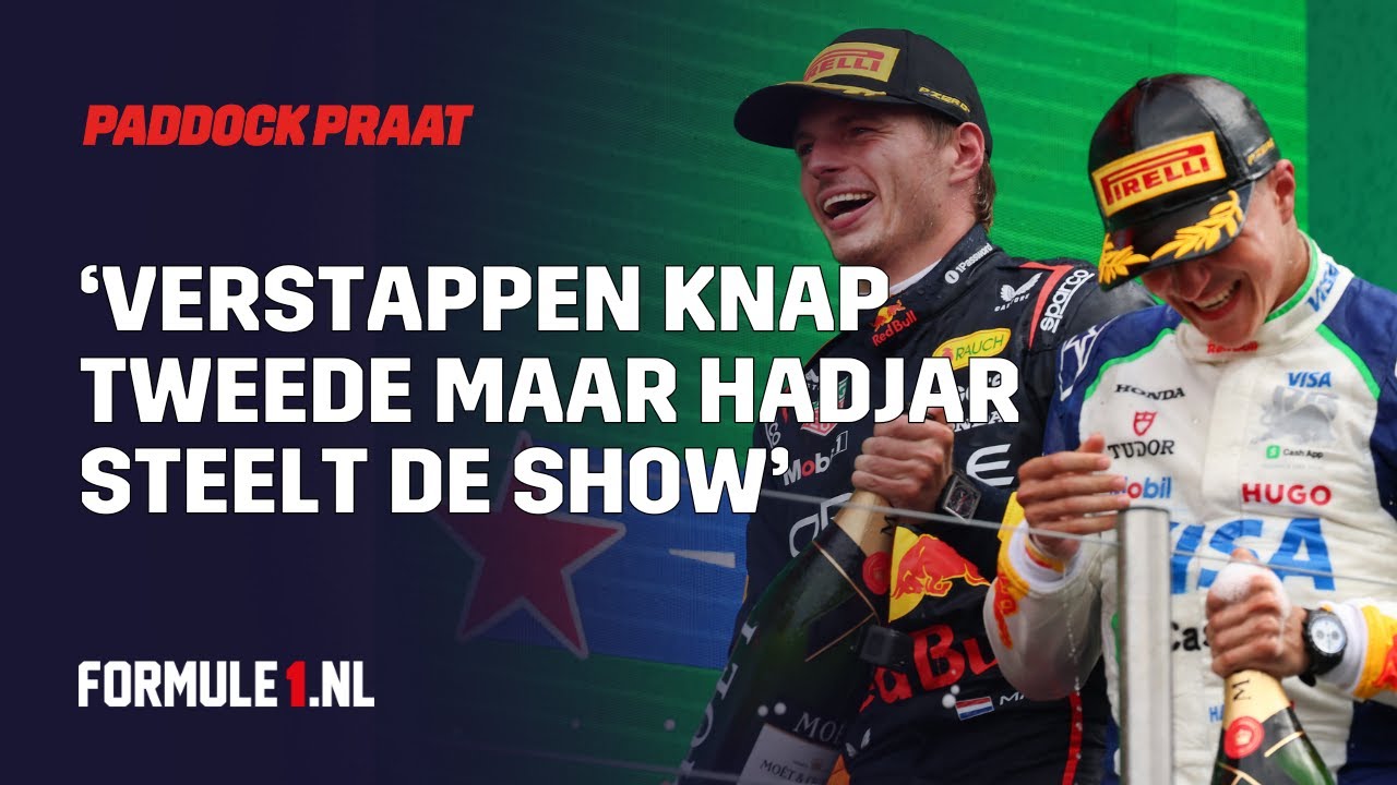‘Verstappen knap tweede maar Hadjar steelt de show’ | Dutch GP Update