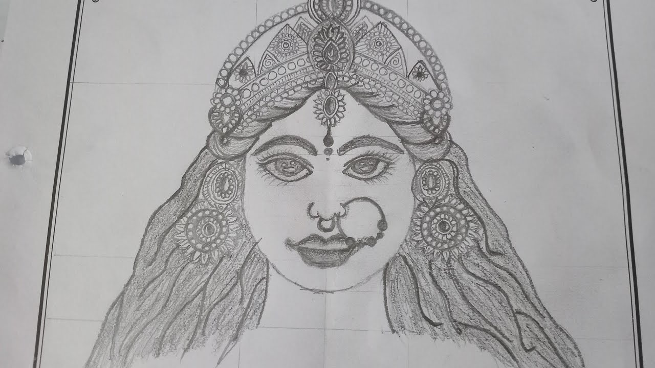 Durga Devi Drawing-67