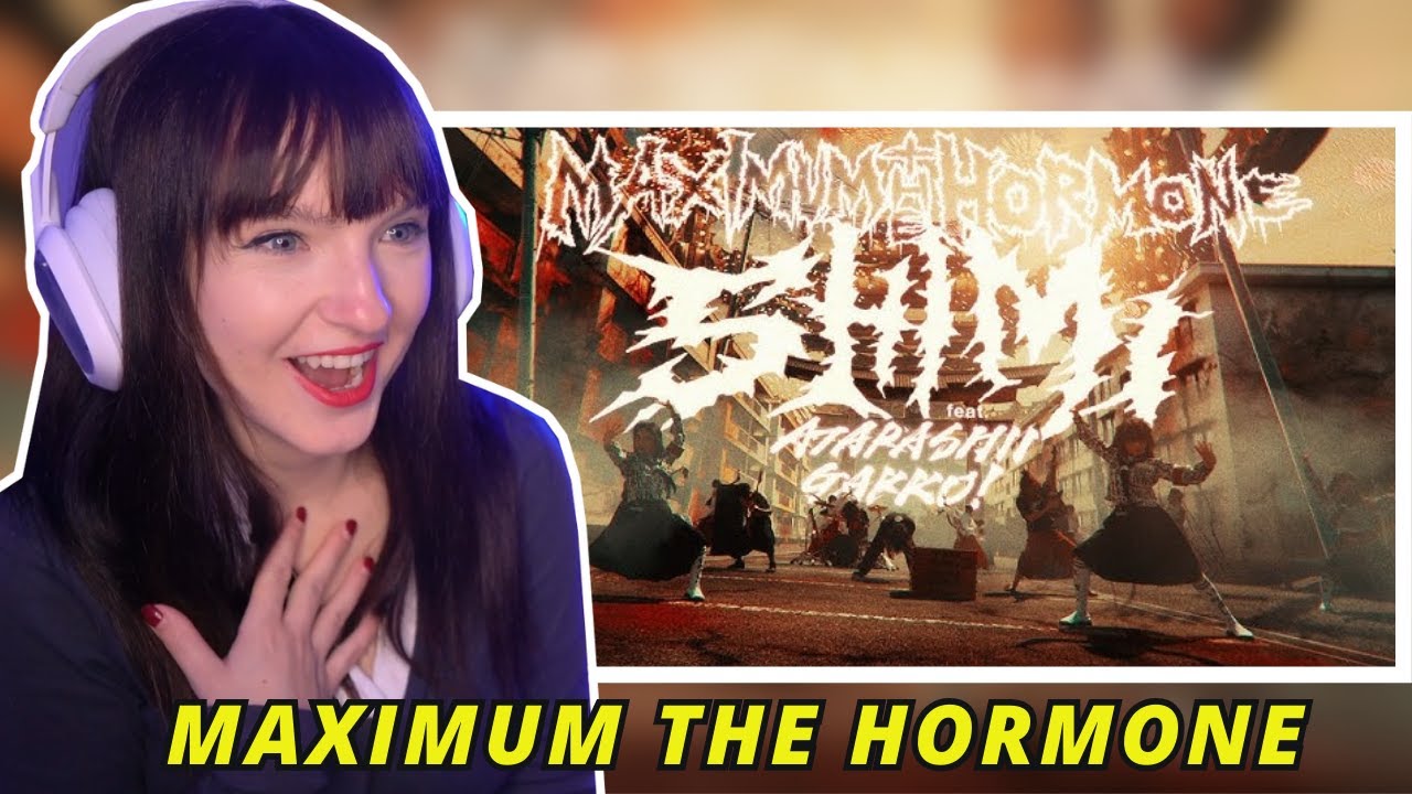 Maximum The Hormone - SHIMI feat. АТАРАШИИ ГАККО! | Реакция в первый раз