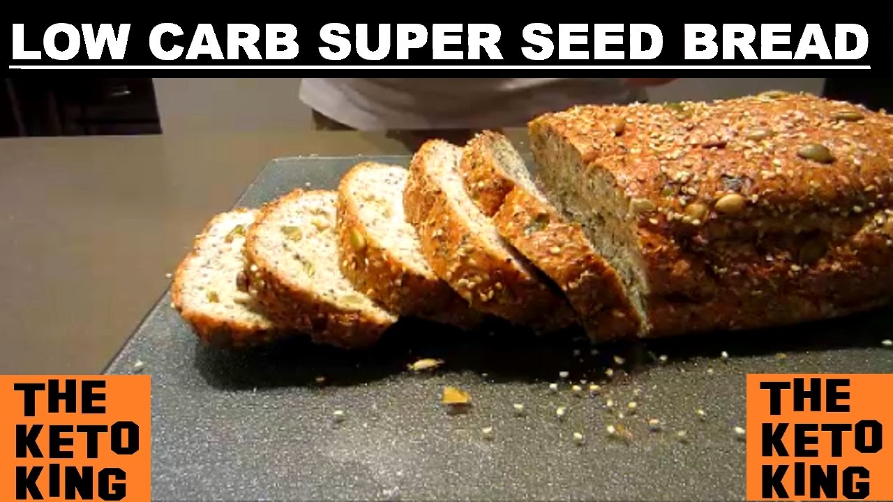 Low Carb Super Seed Bread | Only 0.5g net carbs per slice! | Low Carb Bread | Keto Bread