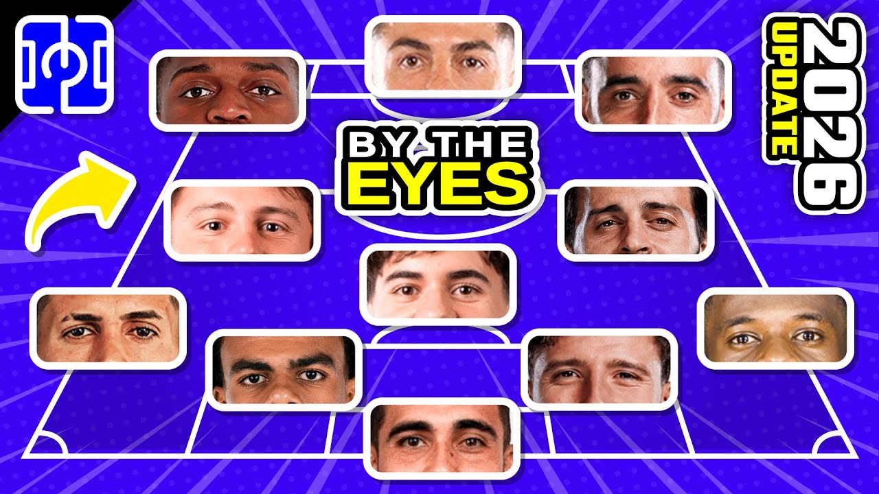 GUESS THE NATIONAL TEAM BY PLAYERS' EYES | FOOTBALL QUIZ 2026