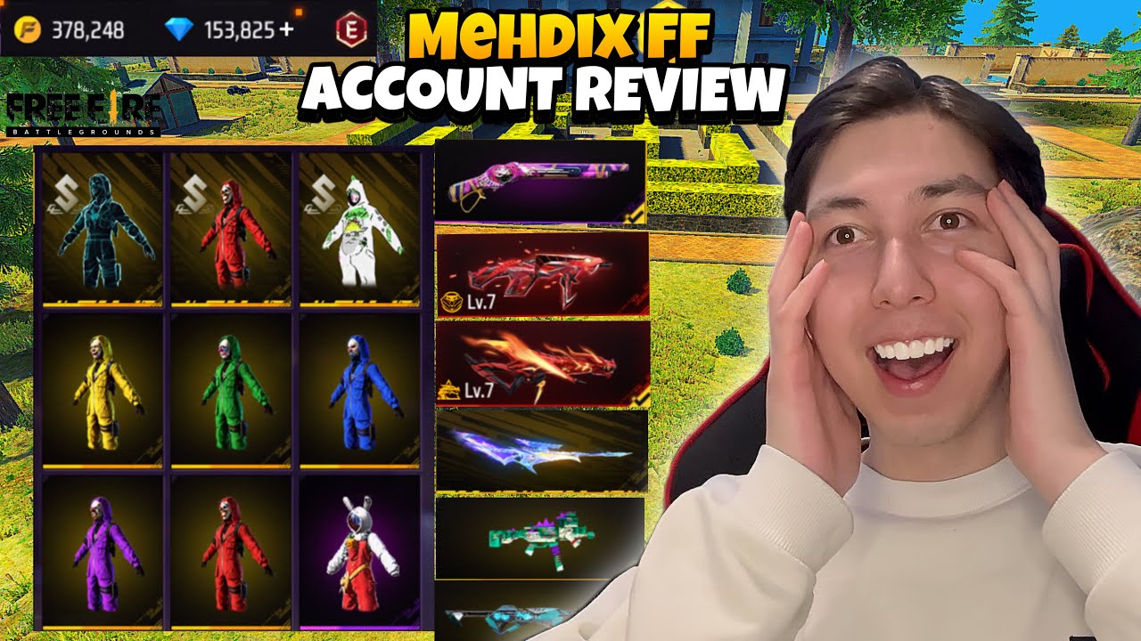 Обзор аккаунта Mehdix Free Fire 🍷🗿 | Хороший аккаунт ⁉️