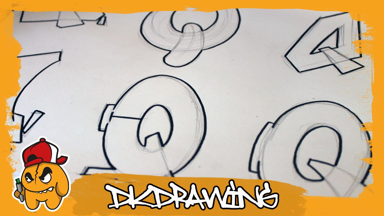 Graffiti Alphabets Letter Q - Buchstabe Q - Letra Q