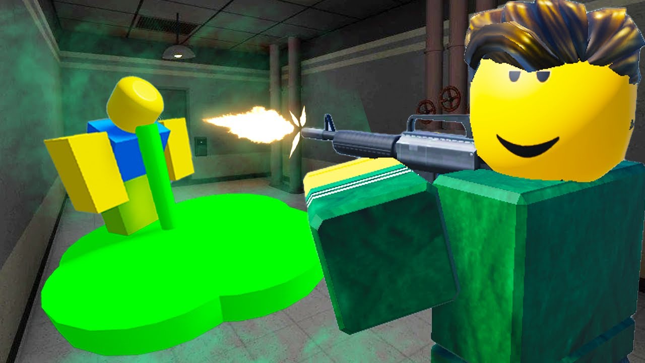 I raided a SECRET Roblox Infection Facility