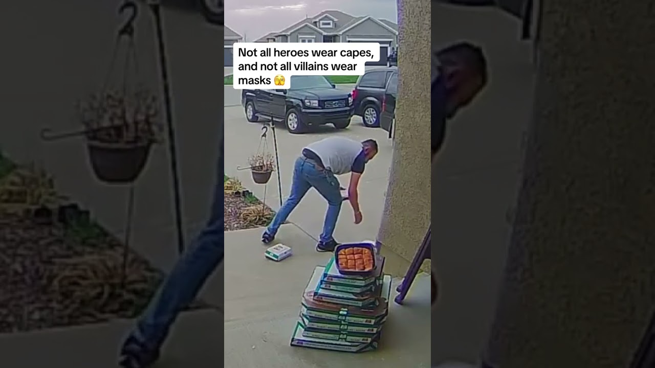 Food Delivery Gone Wrong: SimpliSafe Video Doorbell Pro #deliverydriver #fooddelivery #doordash
