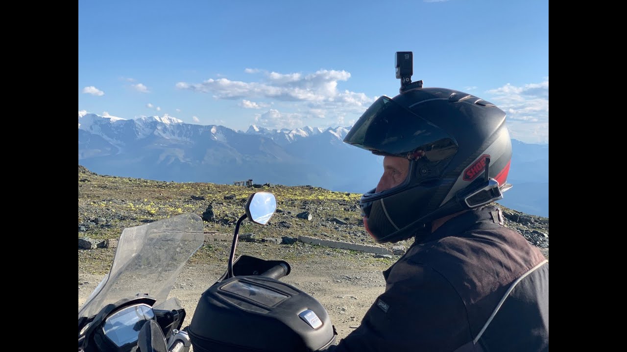 алтай, подьем на акташский ретранслятор на Triumph Tiger 1200 XCA