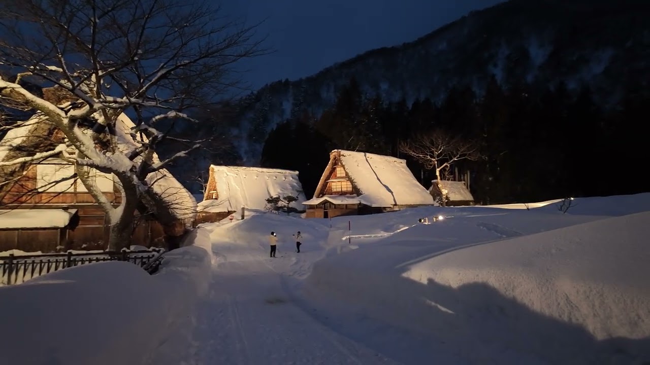 五箇山點燈1