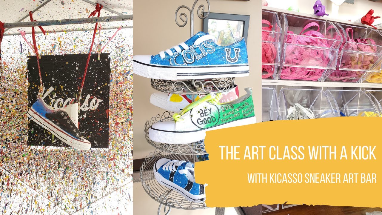 Kicasso Sneaker Art Bar : Community Spotlight