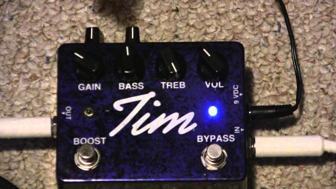 Paul Cochrane Tim Overdrive Boost Guitar effects Pedal Review Demo with worship leader Jared Stepp