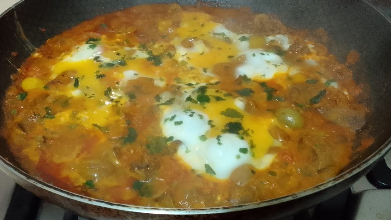 مقلة للعشاء سهلة وسريعة وجديها في رمشة عين👌 بنينة متشبعوش منها🤤👌