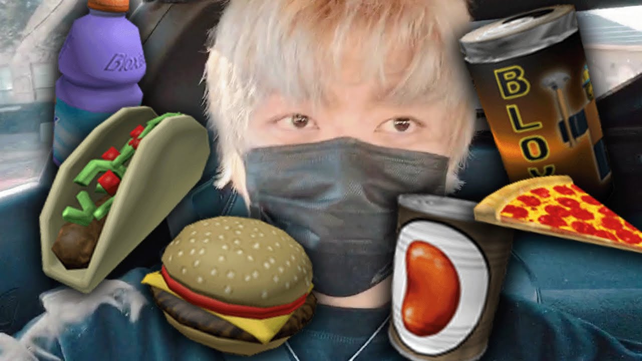 현실에서 로블록스 음식 먹기