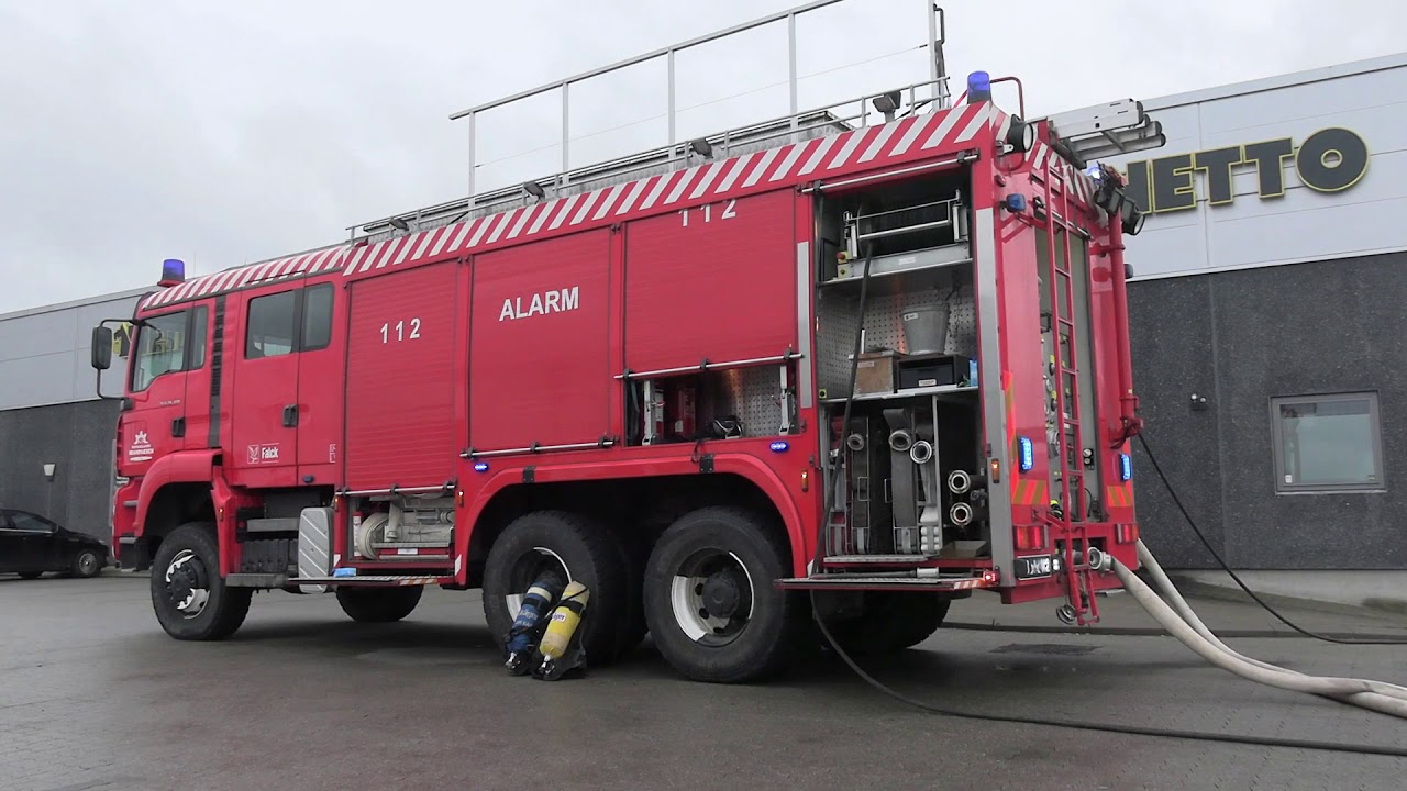 Brand i Netto på Søagervej i Holbæk - 290420