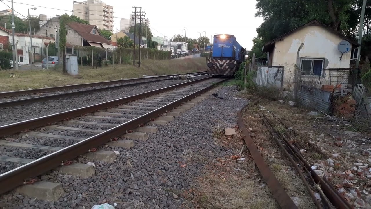 Línea Mitre - GT22 A903 de TRENES ARGENTINOS en Chilavert a Suárez (Servicio limitado y cancelado)