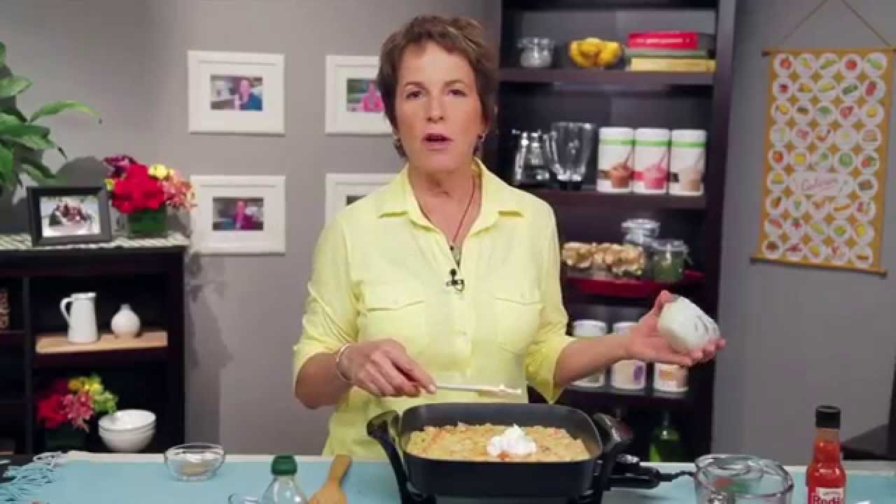 Herbalife - Ricetta salutare gamberi, verdure e riso!
