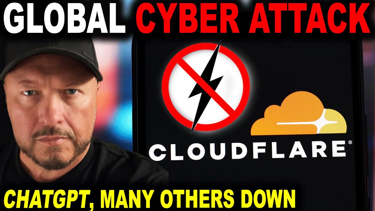 CLOUDFLARE down globally - Major Cyber Attack?