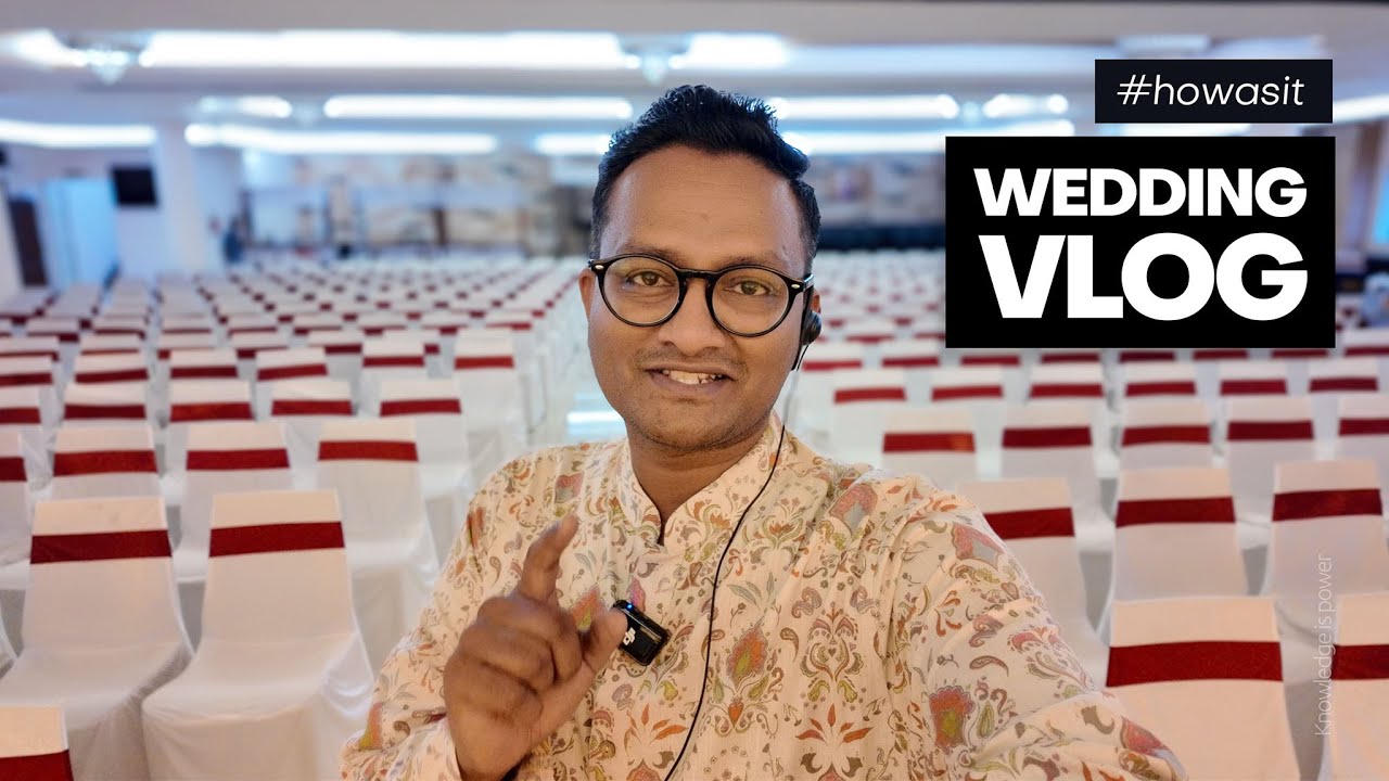 Brahmin WEDDING VLOG at Vijay Raja Thirumana Mandapam, Chennai #Howasit