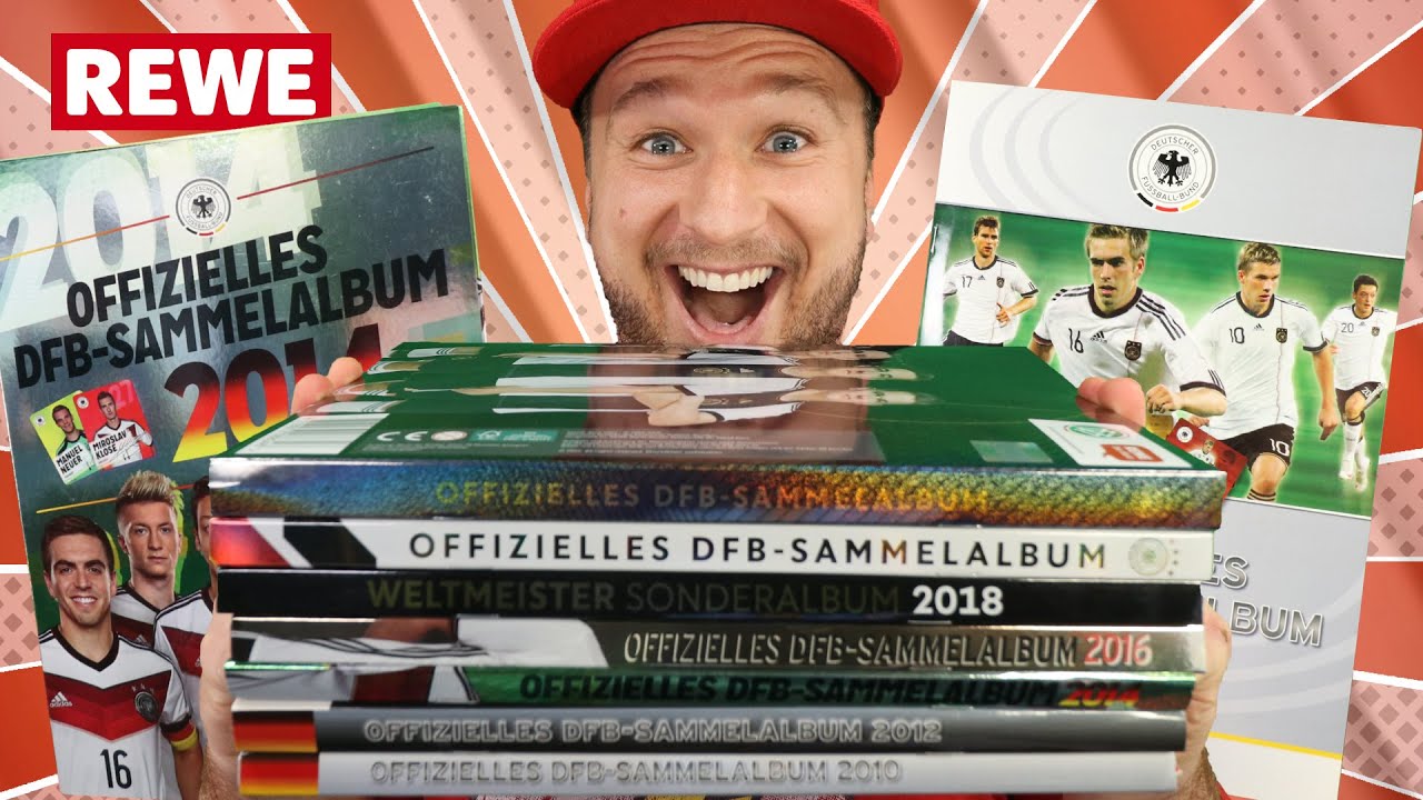 ALLE REWE SAMMELMAPPEN 2022 2020 2018 2016 2014 2012 2010