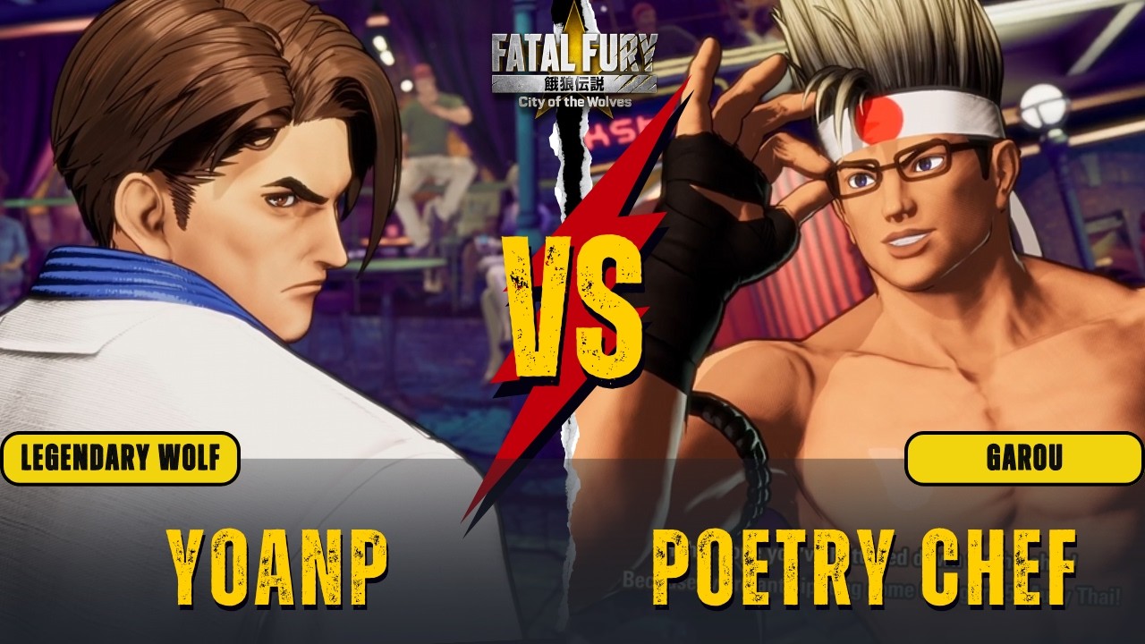 FF:CotW 🌟 YOANP (Kim) vs POETRY CHEF (Joe)🌟Replay Match - FATAL FURY: City of the Wolves!