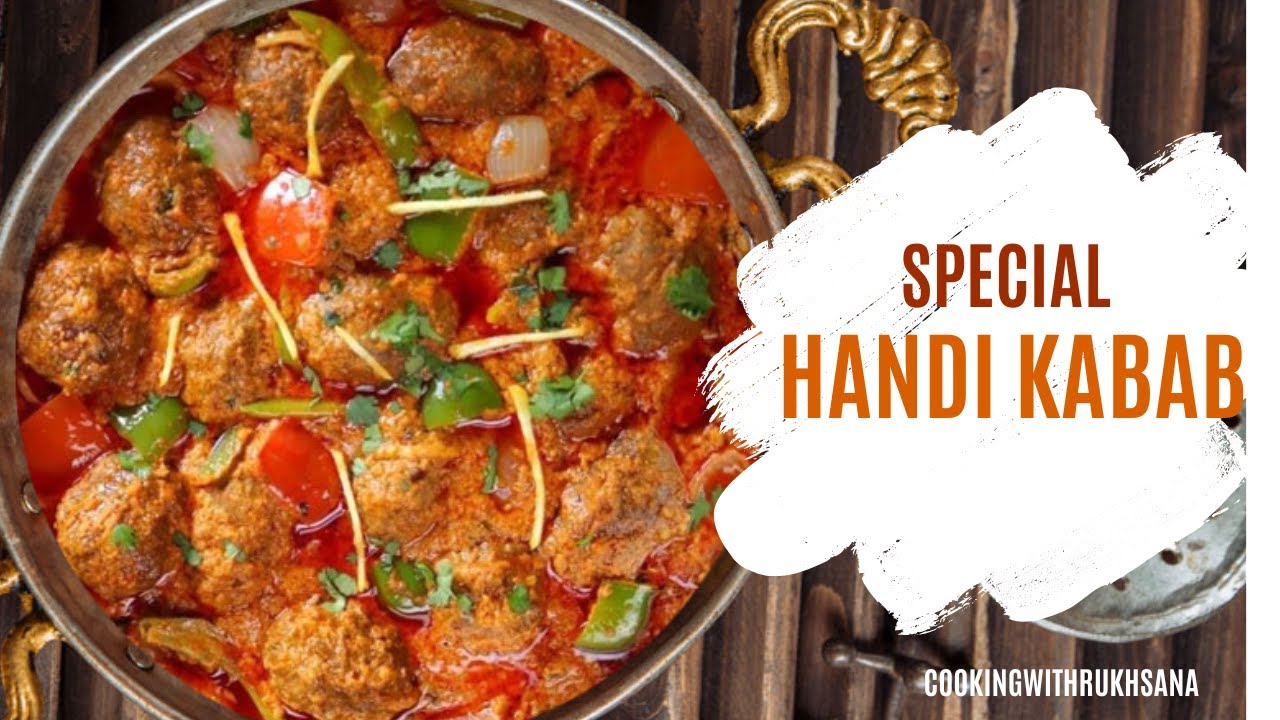 Handi Kebab Recipe by CookingwithRukhsana