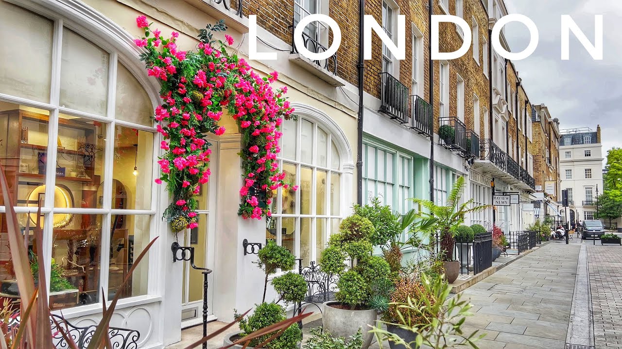 Central London Summer Walk | Walking London Belgravia to Victoria Street | London City Walk