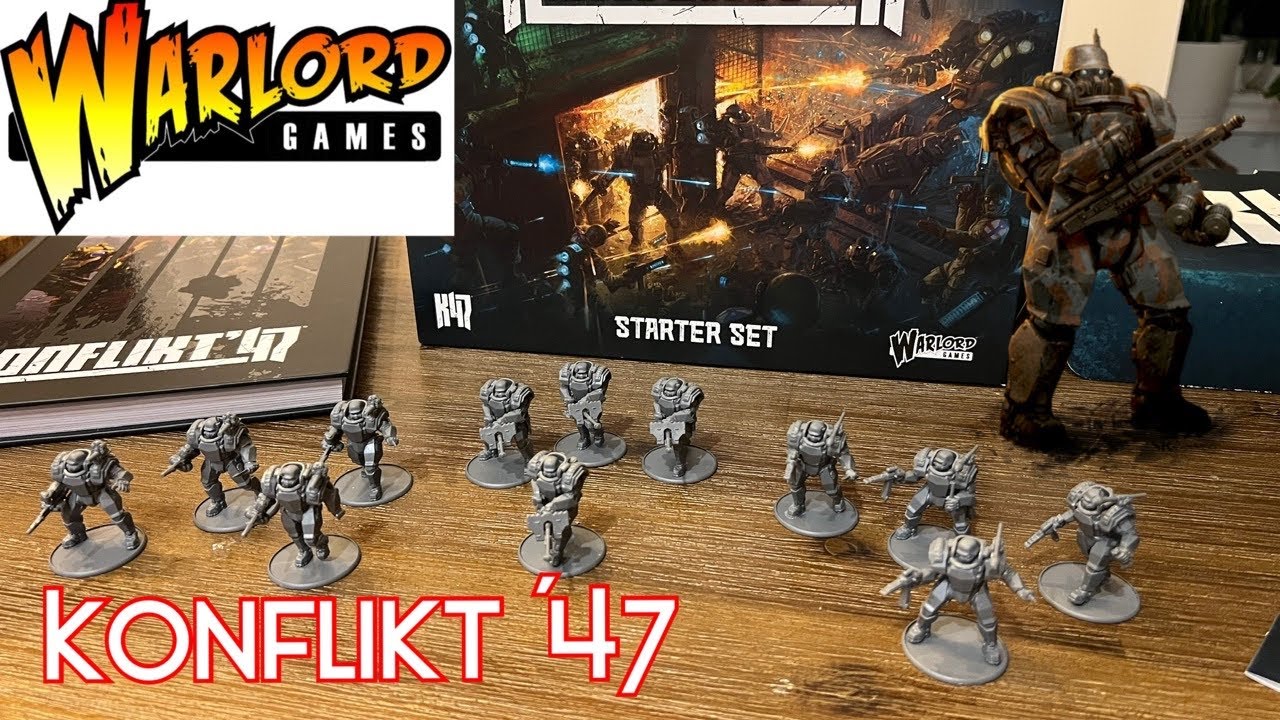 Building Axis Stahltruppen heavy infantry Konflikt'47 - Warlord Games Guide