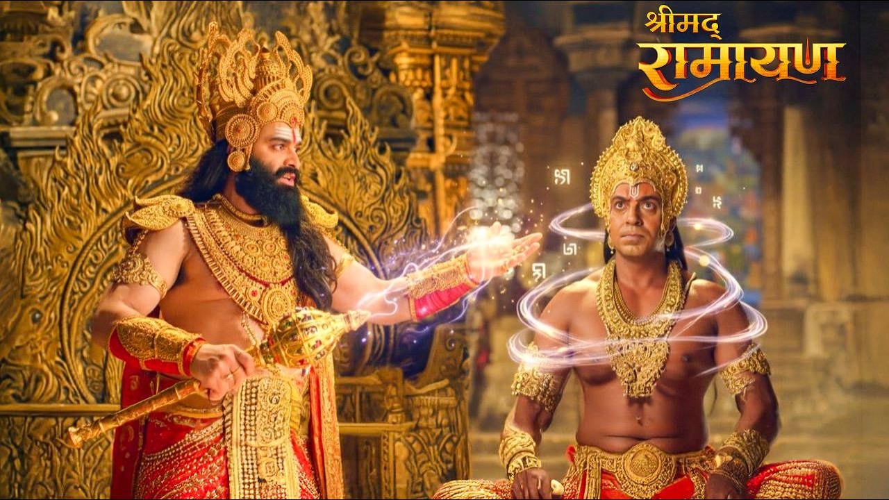 रावण ने अपनी माया से अंगद को बनाया बंदी ! || Shrimad Ramayan || Full Episode ||