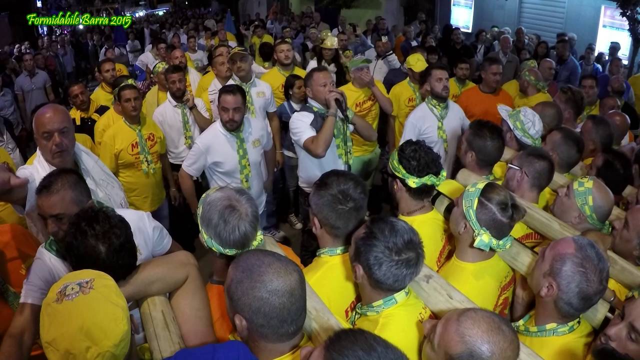 Formidabile Barra 2015 Pomeriggio