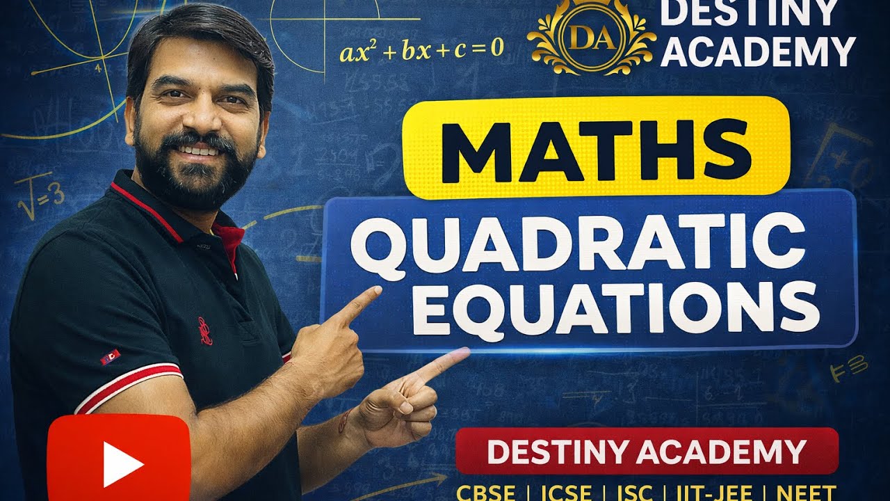 Class 10 Quadratic equation one shot!