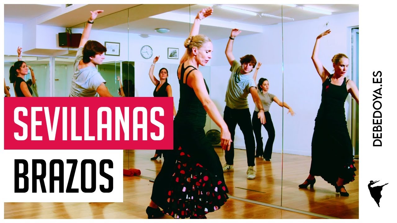 Ejercicio de brazos para bailar Sevillanas