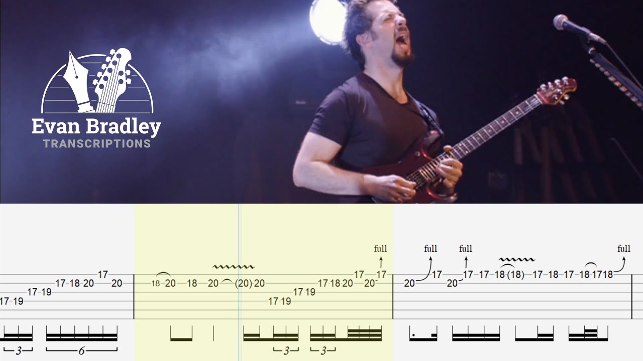 Dream Theater - Hollow Years Live at Budokan Solo Tab