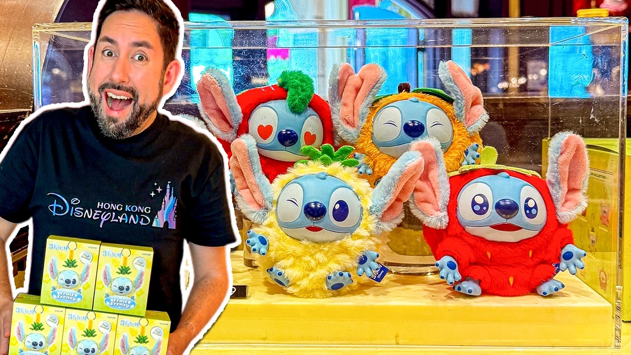 Hong Kong Disneyland Merchandise Tour 2025 + Blind Box Opening!
