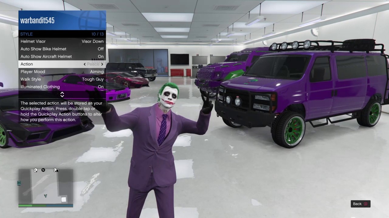 The JOKERS Cars and Outfit ShowCase