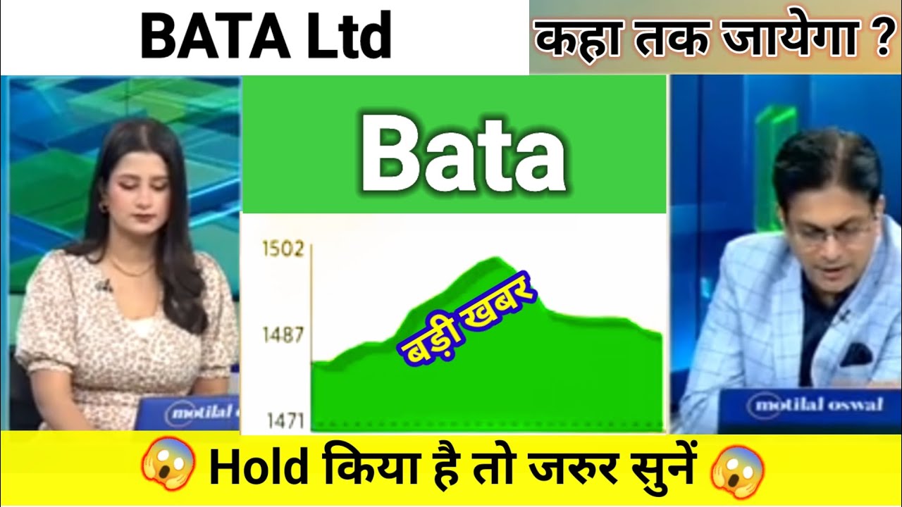 Bata India share news today l Bata India share price today l Bata India share latest news