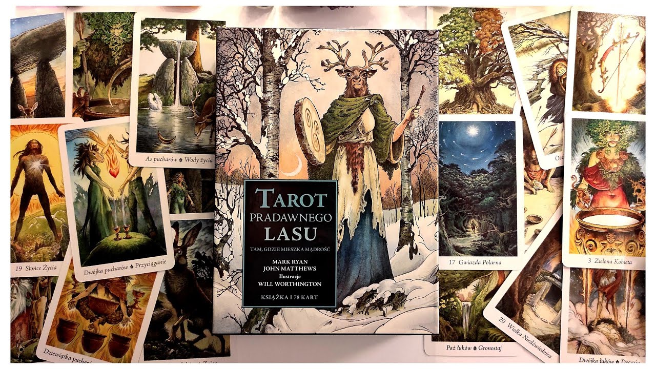 Tarot Pradawnego Lasu. Karty. Książka. Recenzja 🔔 PL