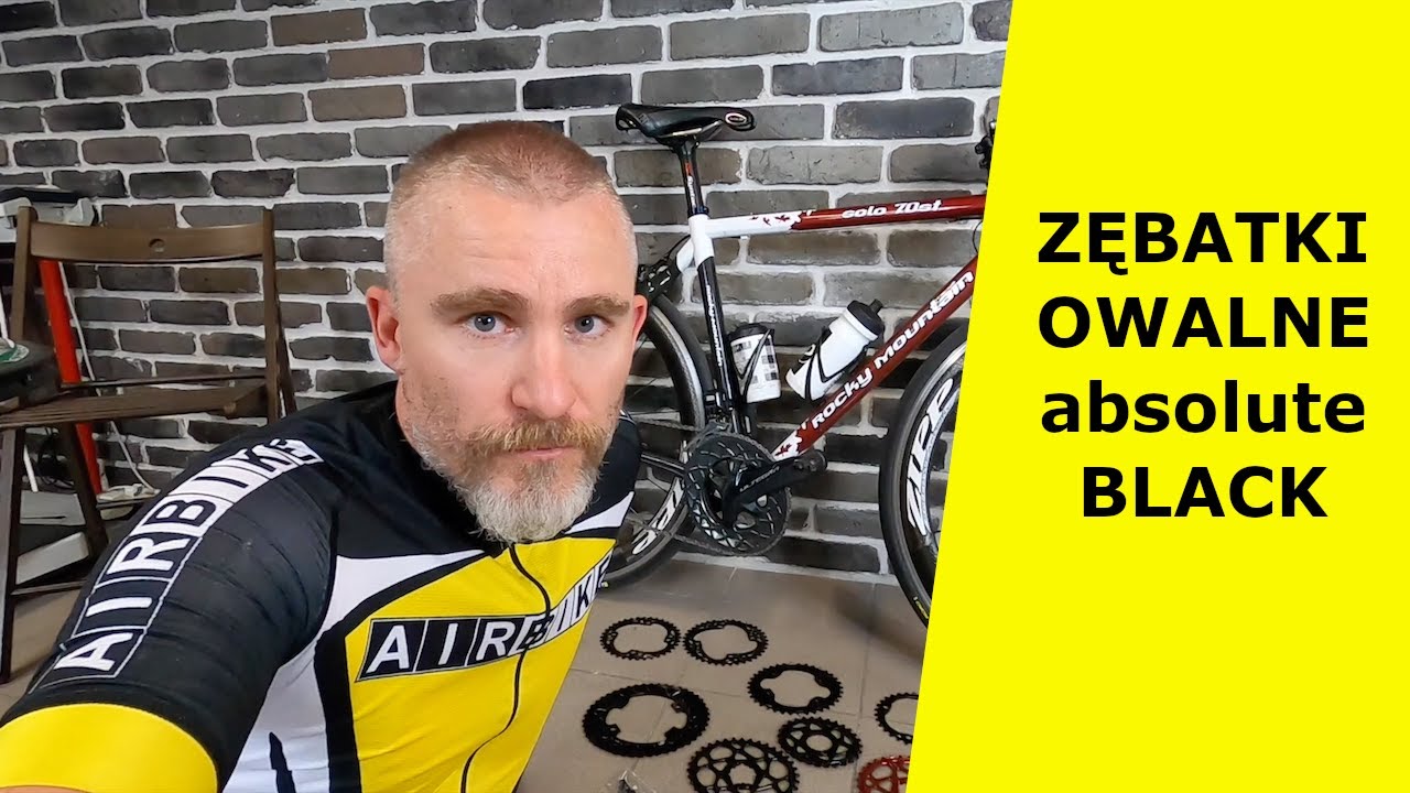 #KROLROWEROW OPINIUJE ZĘBATKI OWALNE absoluteBLACK