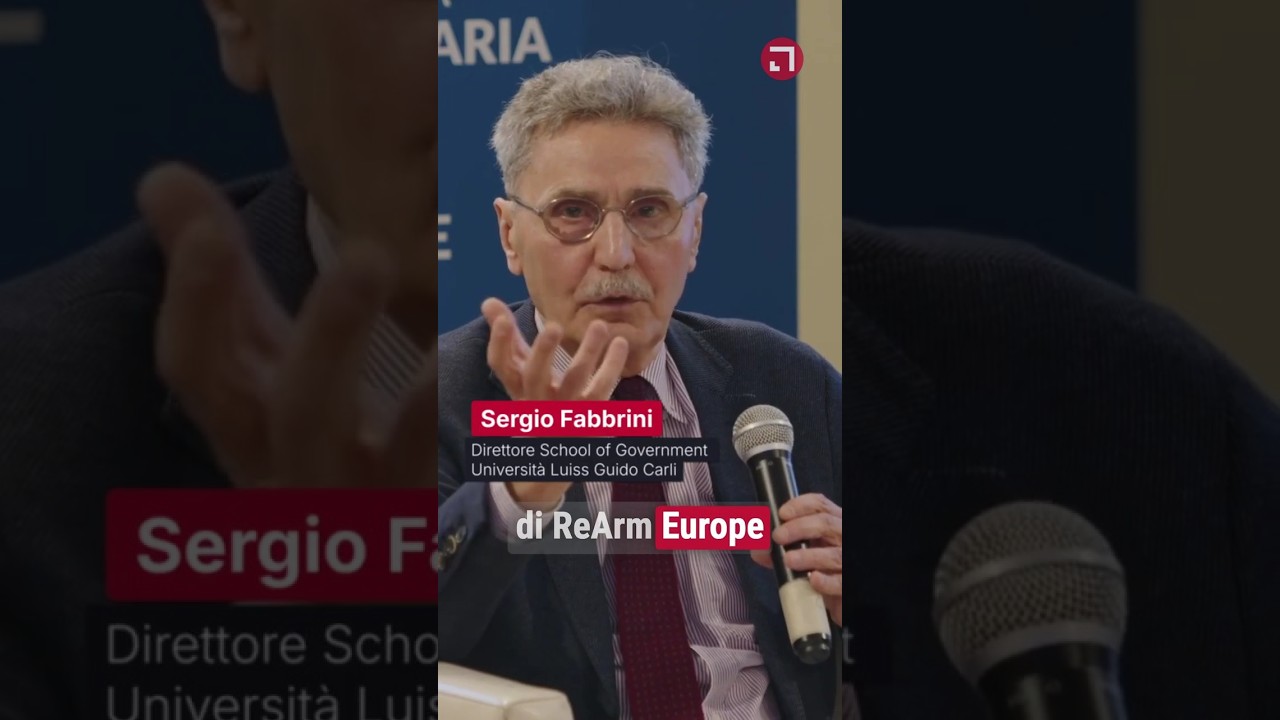 EUROPA: REARM EUROPE ha STRUMENTI ECONOMICI e di SVILUPPO INDUSTRIALE | S. Fabbrini #ue #difesa