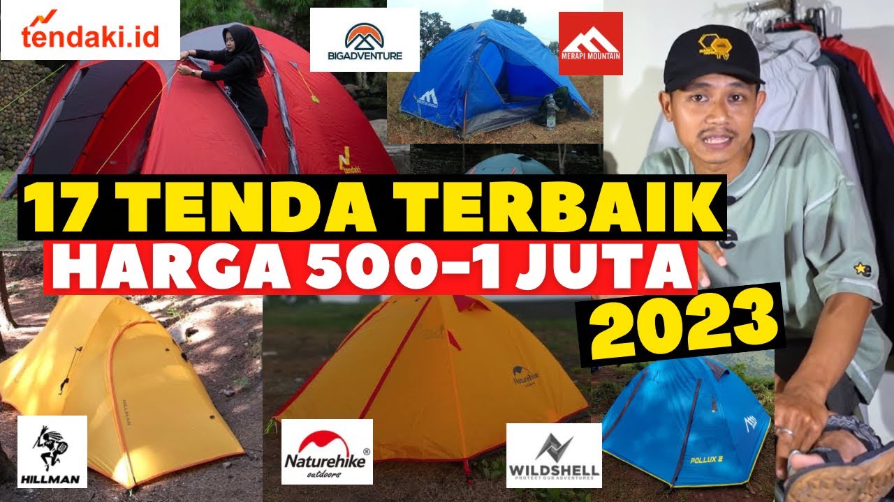 PART 1 | 17 TENDA GUNUNG TERBAIK DI 2023 HARGA DI BAWAH 1 JUTA