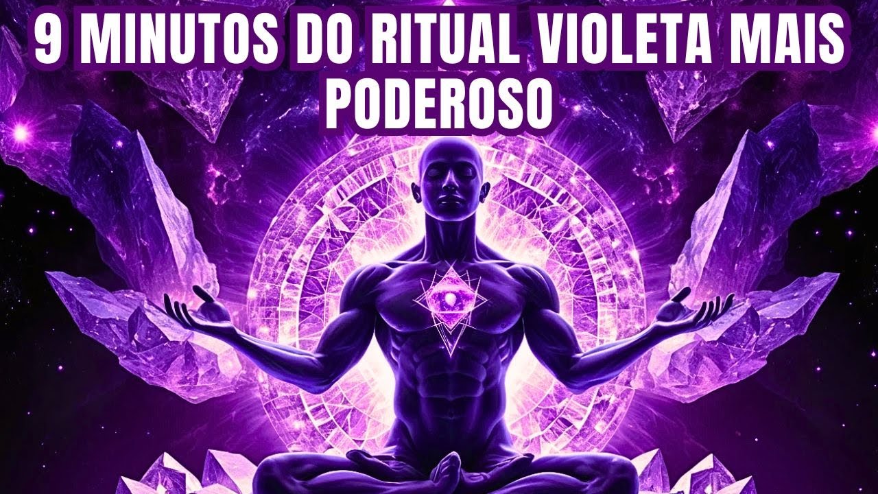 SAINT-GERMAIN REVELA: RITUAL 9 MINUTOS DESTRÓI ENERGIAS SOMBRIAS PARA SEMPRE!