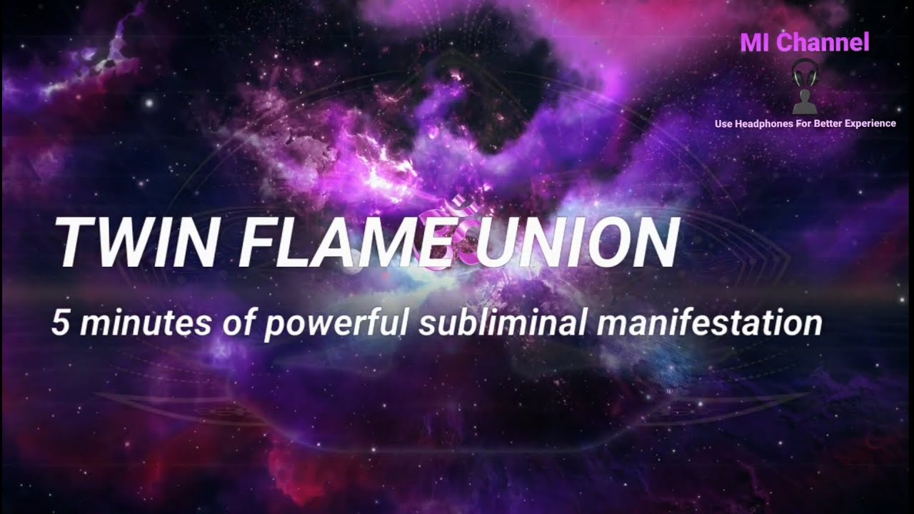 Get Your DM in TWIN FLAME UNION! 5 Minutes of Powerful Subliminal Manifestation Twin Flame Love🎧🎶🙏💞👥