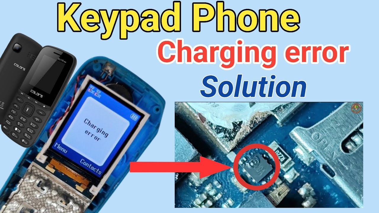 Keypad mobile charging error solution/Colors mobile charging error/All chiness mobile charging error