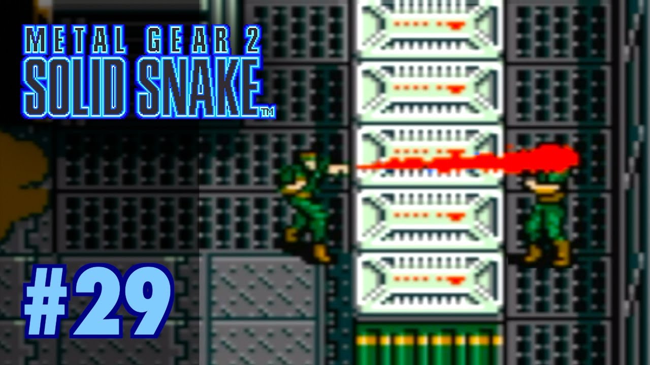 Metal Gear 2: Solid Snake (1990) | MSX2 | Part 29: Big Boss | Final Boss Fight Battle