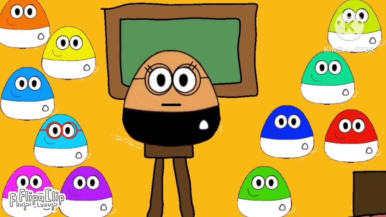 O pou jogou minecraft na escola e ficou de castigo