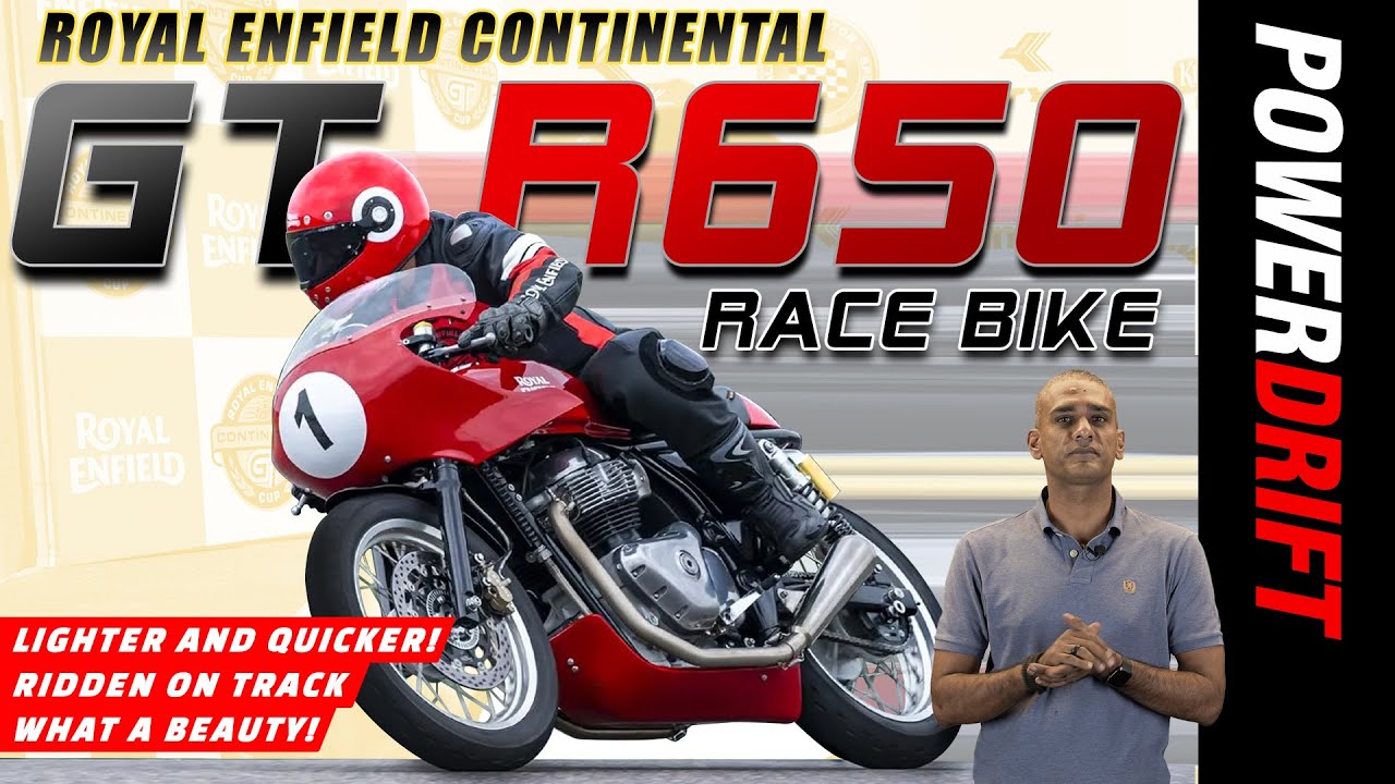 RE Continental GT-R650 | Royal Enfield goes racing! | PowerDrift