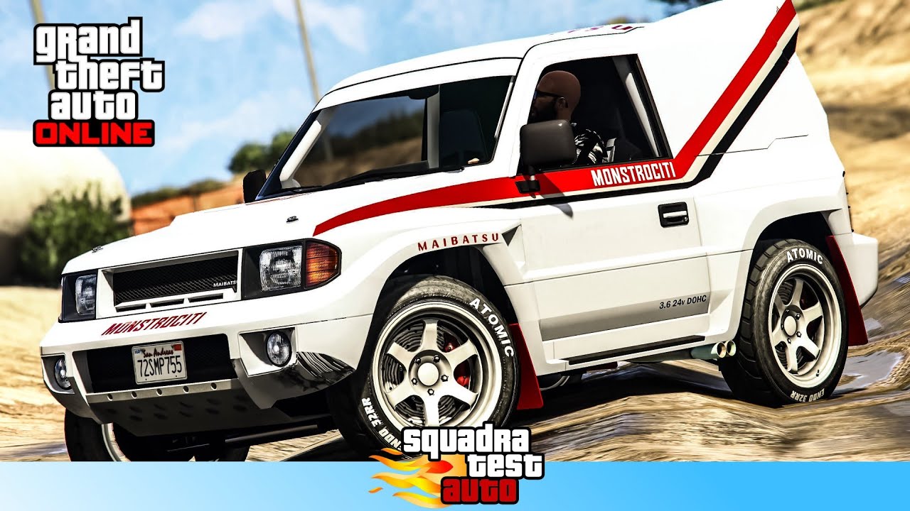 MAIBATSU MONSTROCITI GTA online présentation et essai complet du nouveau véhicule